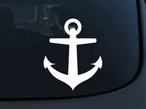 EMPIRE DESIGN Anchor Nautical Boat - 6.5" x 5.3" - Car Vinyl Decal Sticker - Picture 1 of 35