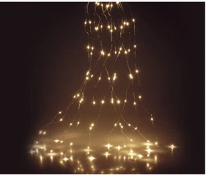 LED Drahtbüschel Stränge Micro Lichterkette Drahtbeleuchtung Drahtlichterkette - Bild 1 von 6