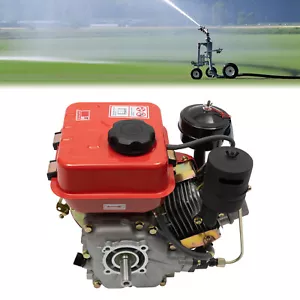 Diesel Engine 196cc 4 Stroke Single Cylinder Forced Air Cooling Diesel Engine US - Picture 1 of 14