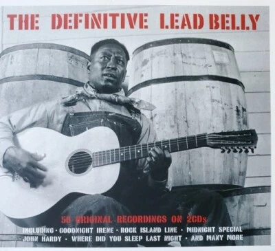 Lead Belly Definitive 2-CD NEW SEALED Blues Goodnight Irene/Rock Island Line+ - Изображение 1 из 3