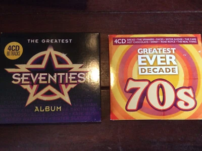 Seventies 70s 70er [8 CD] Bread Cars SWEET Abba Ramones CHIC Sheila Van Morrison - Bild 1 von 2