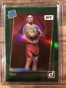 2022 Donruss UFC Tom Aspinall Rated Rookie Heavyweight Green Flood Parallel #216 - Bild 1 von 2