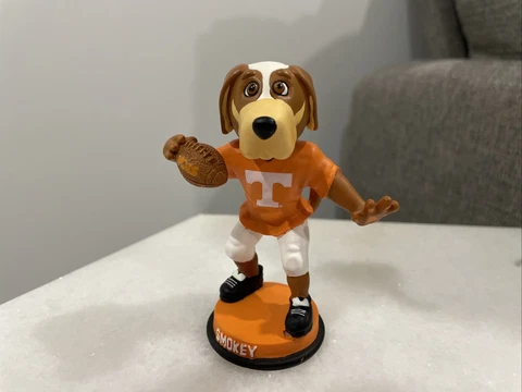 SMOKEYTennessee Volunteers Vols SEC Football 3inch MINI Mascot Bobblehead FoCo Cover