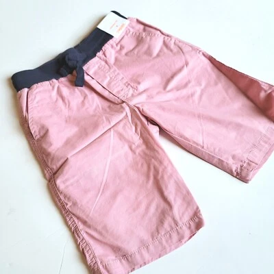 Pantalones Cortos de Campamento Gymboree Niños 8 "Jawsome" Rosa Calce Clásico Sarga Nuevos con Etiquetas Náuticos  Foto 1 de 2