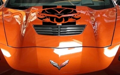 Calcomanía personalizada para capó Chevrolet C7 Corvette Z06 2014-2019 nueva 1 pieza Oracle Foto 1 de 4