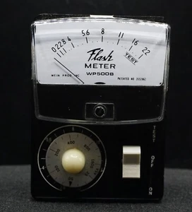 Vintage Honeywell Wein WP1000 Deluxe Flash Light Meter with Case - TESTED! - Picture 1 of 8