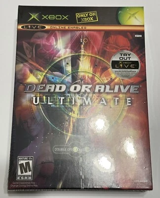 Dead or Alive Ultimate 1 и 2 оригинальный Xbox совершенно новый в заводской упаковке - Изображение 1 из 4