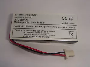 LIS1259 Battery for SONY PEG-SJXX Battery ACCU NEW - Picture 1 of 1