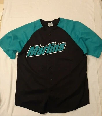 Camiseta deportiva de colección Russell Athletic MLB de Florida Marlins talla L para hombre Foto 1 de 4
