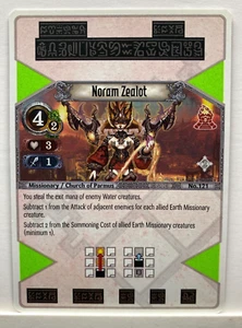 1x Noram Zealot EOJ SET2 #121 PS3 Eye Of Judgment English UC A2 - Picture 1 of 1