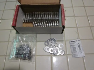 Red Head Wedge Anchor Stainless Steel 3/8 X 2 1/4" WW-3822 Box of 30 Read - Picture 1 of 7