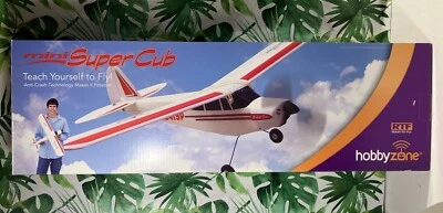 RARE New R/C Hobbyzone Mini Super Cub RTF Anti Crash Tech Airplane HBZ4800 - Image 1 of 4