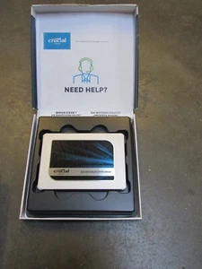 NUEVO Disco duro SSD Crucial by Micron MX500 2.5 en caja, disco duro de 250 GB, SATA 6 Gb/s SED - Imagen 1 de 4