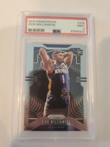 2019-20 Panini Prizm #248 Zion Williamson RC Rookie - 9 Mt - Foto 1 di 2