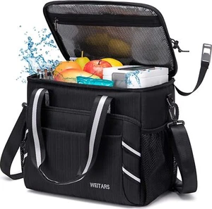 Lunch Box for MenHeavy Duty Lunch Bag for MenSoft Cooler BagLarge Lunch Box F... - Picture 1 of 8