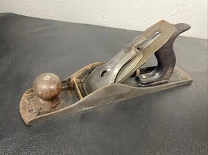 Vintage Stanley BAILEY No. 5 Wood Plane Type 10 1907-1909 Corrugated 2 Pat Dates - Picture 1 of 15