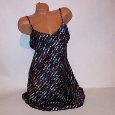 Lencería Vintage Chemise Slip Addiction Mediana Negra Roja Blanca Inalámbrica Foto 1 de 4