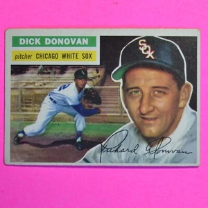 Dick Donovan 1956 TOPPS Baseball #302 White Sox, VG-EX (No Creases) - Picture 1 of 1