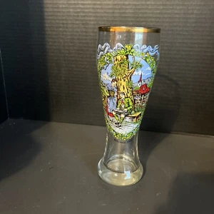1990 german beer glass 9” Tall - Picture 1 of 8