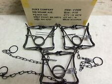 3   Duke 110 Body Grip Traps Trapping Weasel Muskrat Mink 0400 Nuisance Control