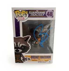 BRADLEY COOPER Signed ROCKET RACOON FUNKO POP 48 Guardians RACC Video Proof 🔥💫 - Picture 1 of 5