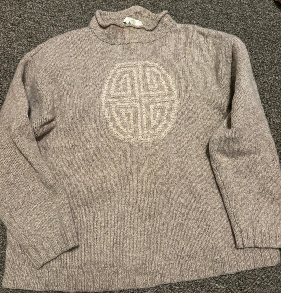 Suéter Ireland’s Eye XXL de lana de cordero y seda  Foto 1 de 4