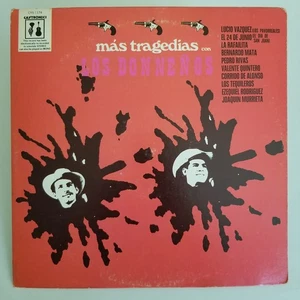 Los Donnenos - Mas Tragedias Con Los Donnenos Vinyl Record Lp 1969 Corridos - Picture 1 of 24
