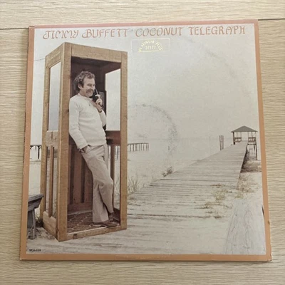 Jimmy Buffett COCONUT TELEGRAPH LP RECORD Vinyl - Image 1 of 2