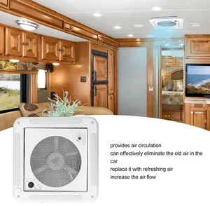 Wohnmobil Dachentlüfter 12V 3,6W reversibel Abluftventilator Lüftung Deckenventilator Henne - Bild 1 von 5