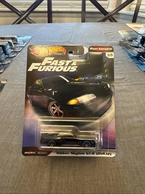 Nissan Skyline GT-R (BNR32) 5/5 Hot Wheels Fast & Furious Premium Fast Imports Foto 1 de 4