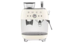Smeg EGF03CRUK Espresso Coffee Machine with Grinder - Cream - Picture 1 of 10