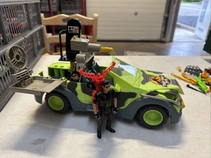 Jurassic Park - The Lost World Ground Tracker Jeep Fahrzeug - Vintage mit Figur - Bild 1 von 8