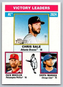 2025 Topps Heritage - League Leaders  Sale, Wheeler, Shota #199 - Picture 1 of 2