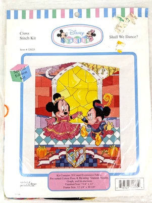 Vintage Disney Babies Special Edition Cross Stitch Kit Shall We Dance 32025 Sew - Image 1 of 4