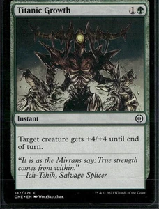 Magic: The Gathering Titanic Growth 187 LP normal - Imagen 1 de 1