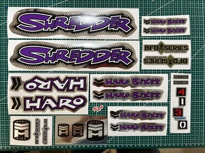Calcomanías adhesivas Haro Shredder 1996 BMX Foto 1 de 3