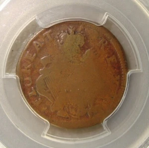 1652-1674 New Jersey St. Patrick Colonial Farthing Rarity-7 PCGS AG03 - Picture 1 of 4