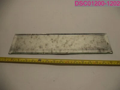 QTY=12; Antique Mirror A-1 Glass Tiles 4"x16" Beveled Subway Tile 412-006 152628 - Image 1 of 4