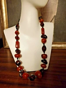 Collar grande pepita ámbar báltico 28" 119,07 grms pulido grueso caramelo - Imagen 1 de 10