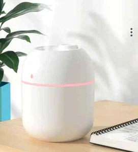 Portable Desktop Humidifier with Colorful Lights for Home and Office Relaxation - Picture 1 of 9
