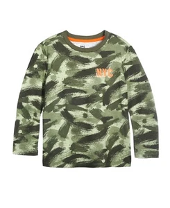 MSRP $16 Epic Threads Toddler Boys Long Sleeve Camo T-shirt Green Size 2T - Picture 1 of 1