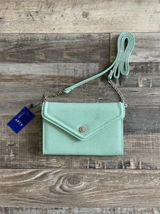 APT 9 Mint Crossbody Wallet With Safe keeper . Brand New With Tags!! - Picture 1 of 3