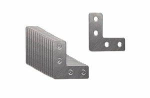 12 Équerre d'angle avec visserie 40 x 40 x 12 mm / 12 pcs - Foto 1 di 1