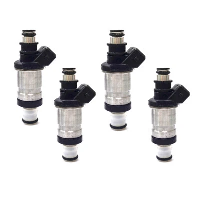 SET OF 4 FUEL INJECTORS FJ262 FOR 1994 1995 HONDA ACCORD 2.2L L4 FLOW MATCHED US - Image 1 of 4