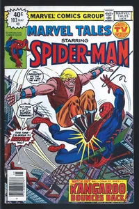 Vintage "Marvel Tales Spider-Man #103 The Kangaroo Bounces Back " (May, 1979) - Picture 1 of 2