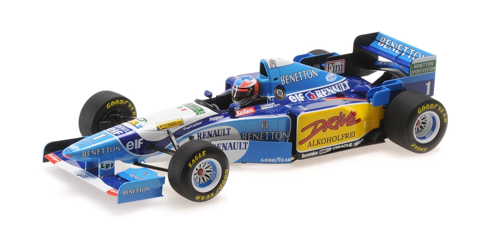 Minichamps 510952501 MICHAEL SCHUMACHER WINNER FRENCH GP 1995 1:18 - Bild 1 von 1
