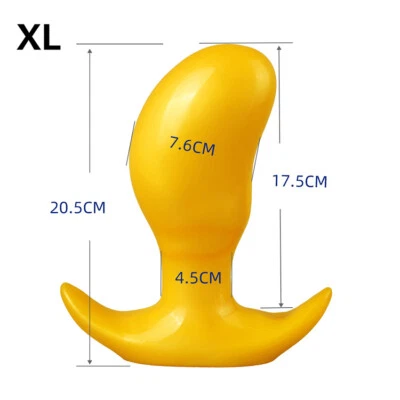 Consolador Grueso Realista Enorme Polla Pene Anal Butt Plug Dong Mujeres Hombres Juguetes Eróticos Foto 1 de 4