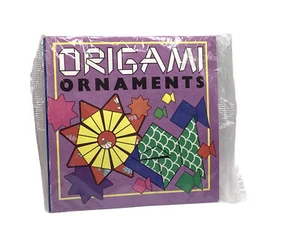1 Pack - New Sealed Package - Origami Ornaments Paper Kit - Arts and Crafts Pack - Imagen 1 de 5