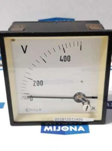 Volímetro AC 0-400V 96X96mm  - Imagen 1 de 2