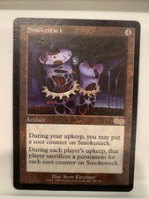 Smokestack Urza's Saga HP MTG Rare 309 EDH Tergrid same day handling